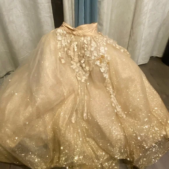 Elegant Pink Ball Gown - Picture 9 of 11